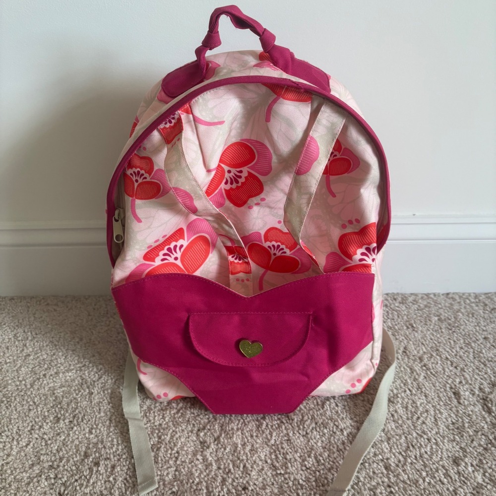 OUR GENERATION 18"  HOP‎ ON CARRIER PARTY PRINT CARRY ON BACKPACK